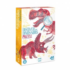 Puzzle Discover The Dinosaurs de Londji 8-12 años
