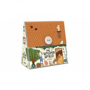 Alternative view of Juego My Wooden World Farm de Londji