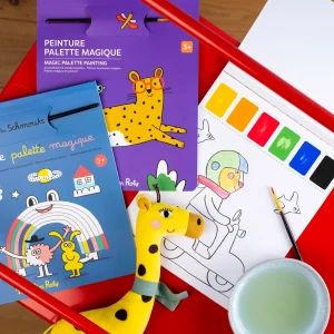Paleta Mágica de Pintura Les Toupitis de Moulin Roty - Imagen 2