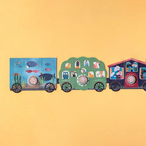 Puzzle My Little Train de Londji +2 años - Imagen 4