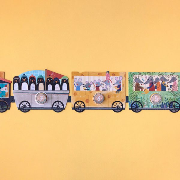 Puzzle My Little Train de Londji +2 años - Imagen 3