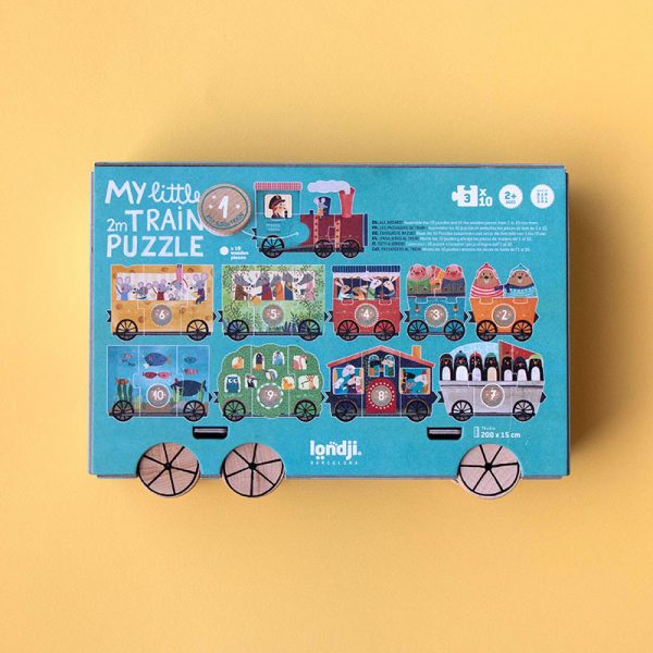 Puzzle My Little Train de Londji +2 años - Imagen 8