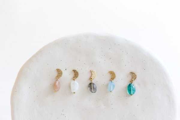 Pendientes Ofelia de fauna y flora
