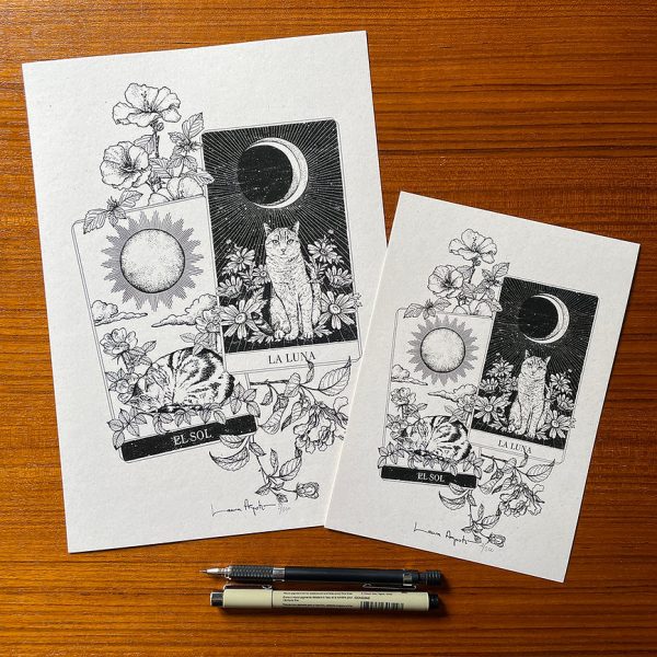 Print A5 Tarot de Lalauri - Imagen 2