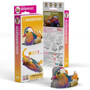 Puzle 3D Mandarin Duck Eugy de Dodoland - Imagen 2