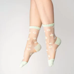 Alternative view of Calcetines transparentes Margaritas de Coucou Suzette