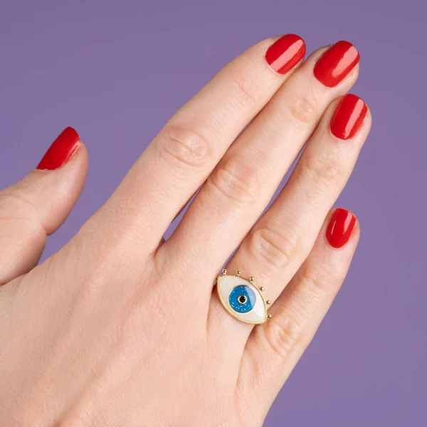 Anillo del estado de ánimo Ojo de Coucou Suzette