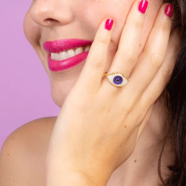 Anillo del estado de ánimo Ojo de Coucou Suzette - Imagen 6