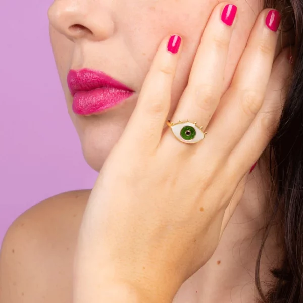 Anillo del estado de ánimo Ojo de Coucou Suzette - Imagen 5