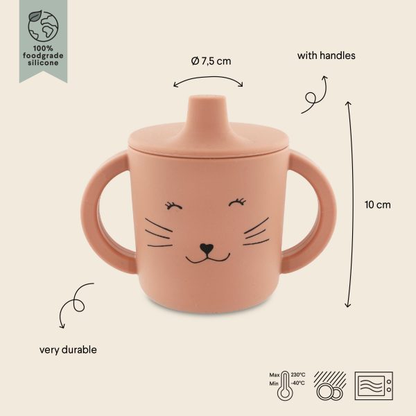 Vaso con Boquilla de Silicona Mrs.Cat Trixie baby - Imagen 2