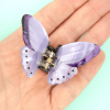 Pinza pequeña Mariposa Malva de Coucou Suzette