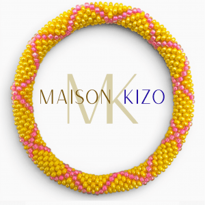 Pulsera Nepalí Amarilla y rosa