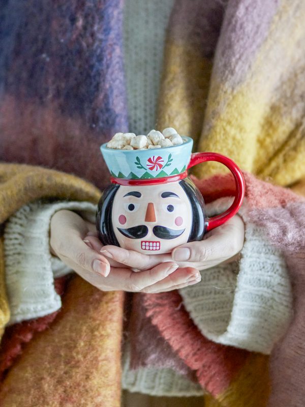 Taza navideña de Cascanueces de Bloomingville - roja - Imagen 2