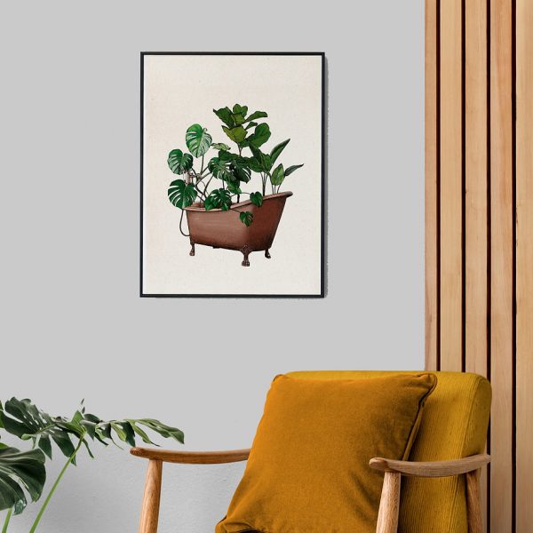 Print A4 Plantbath de Lalauri - Imagen 2