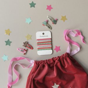 Alternative view of Gomas de pelo alegres navideñas de Rockahula