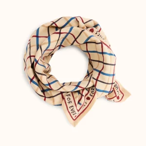 Foulard Grande Latika Macadamia Notebook de Apaches