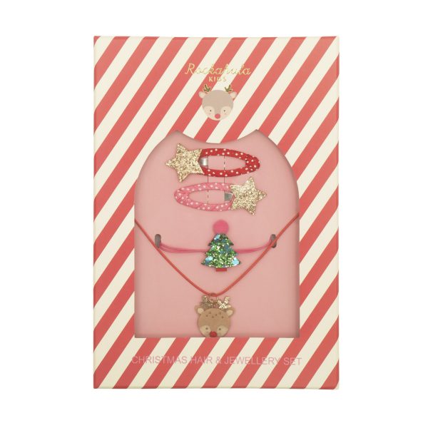 Pack de horquillas y joyas Navidad de Rockahula
