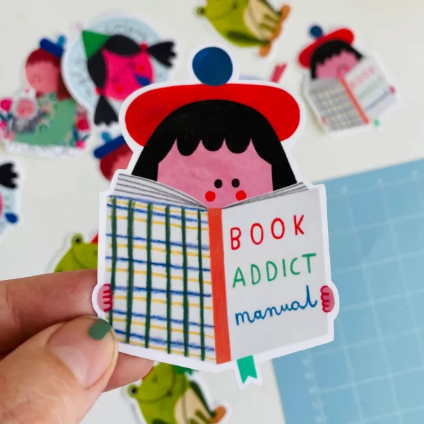 Sticker Book Addict de Daria Solak