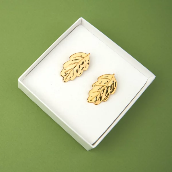 Pendientes Hoja de Coucou Suzette - Imagen 5