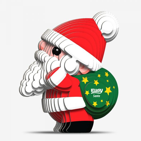 Puzle 3D Santa de Eugy Dodoland