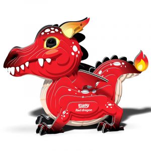 Puzle 3D Red dragon de Eugy Dodoland