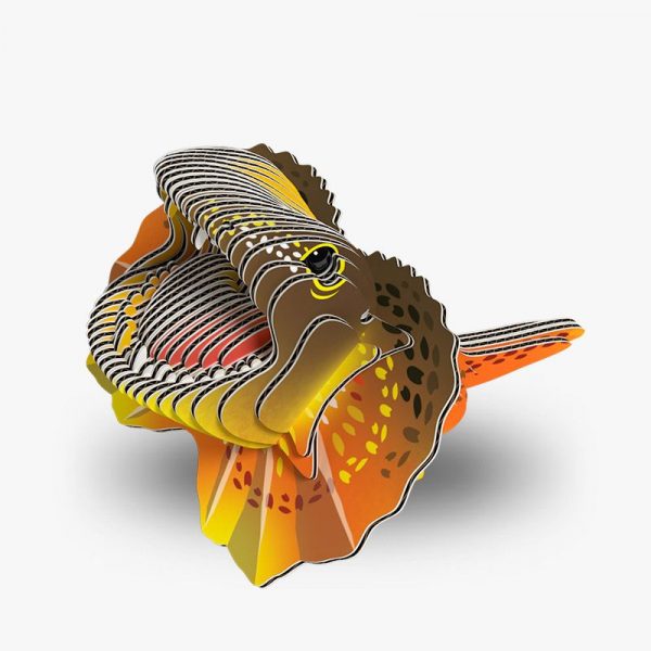 Puzle 3D Frilled Lizard de Eugy Dodoland