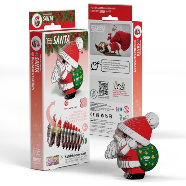 Puzle 3D Santa de Eugy Dodoland - Imagen 2