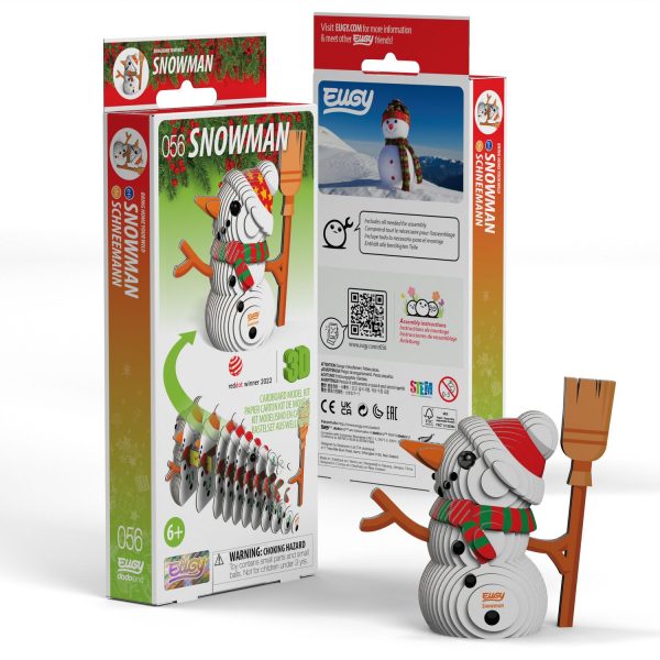 Puzle 3D Snowman de Eugy Dodoland - Imagen 2