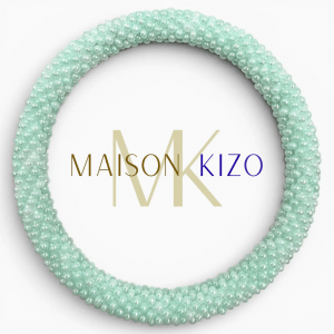 Pulsera Nepalí Azul clarito
