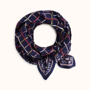 Foulard Grande Latika Indigo Notebook de Apaches