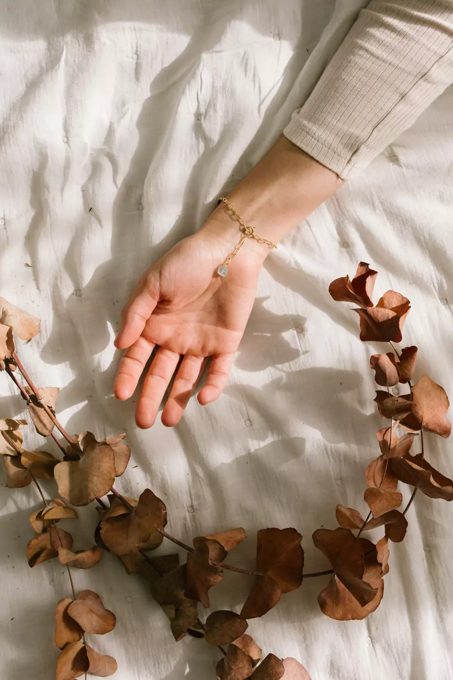 Hilma pulsera multiposiciones - Chapado en Oro de Fauna y Flora - Imagen 3