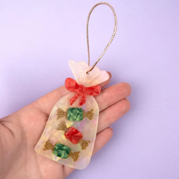 Adorno de Navidad - Saco de caramelos de Coucou Suzette - Imagen 4