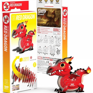 Alternative view of Puzle 3D Red dragon de Eugy Dodoland
