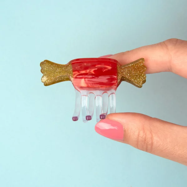 Pinza pequeña Caramelo rojo de Coucou Suzette - Imagen 4