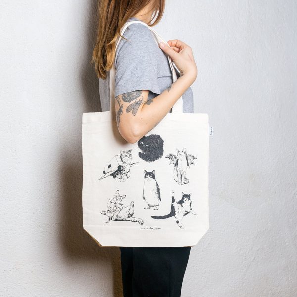 Tote bag Some Cats de Lalauri - Imagen 4