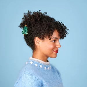 Alternative view of Pinza de Pelo Árbol de Navidad de Coucou Suzette