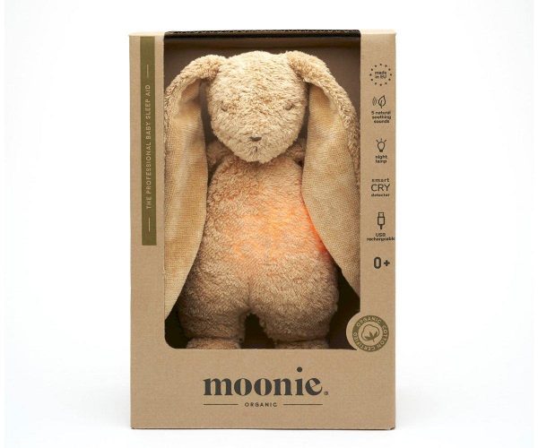 Peluche Luz y Sonido Conejo Moonie Cappuccino Natur - Imagen 3