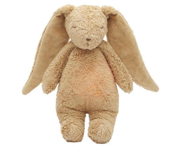 Peluche Luz y Sonido Conejo Moonie Cappuccino Natur