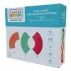 Pack Baldosas Tramos Curvos Colores Vivos - 15 piezas de Cleverclixx