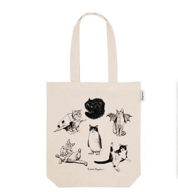 Tote bag Some Cats de Lalauri