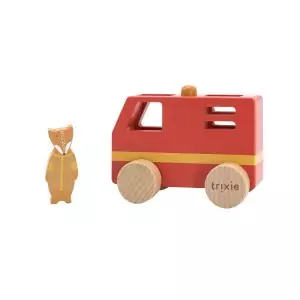 Camión de Bomberos de madera de Trixie Baby