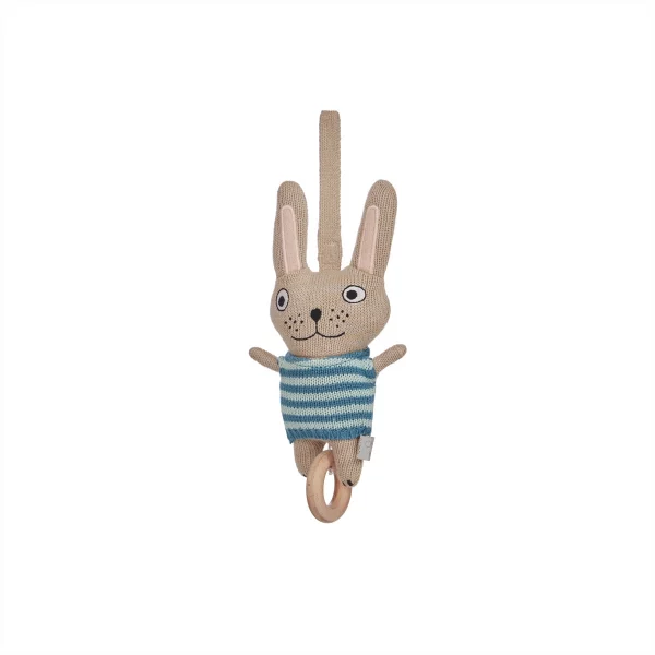 Móvil musical Felix Rabbit de OYOY
