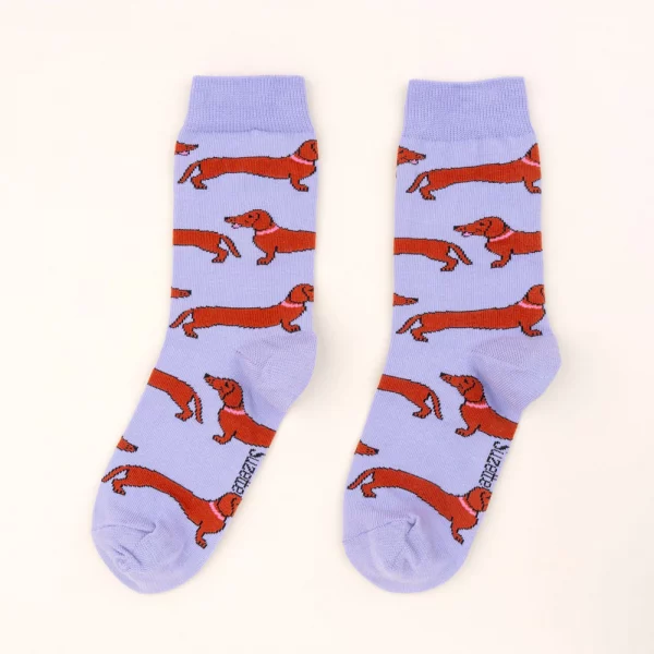 Calcetines de Algodón Teckel de Coucou Suzette