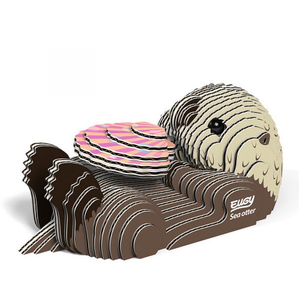 Puzle 3D Sea Otter de Eugy Dodoland