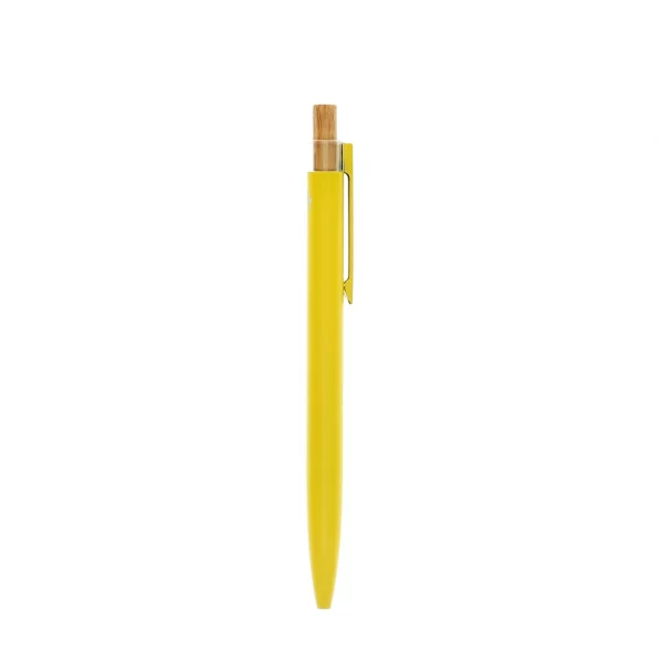 Bolígrafo de aluminio reciclado Amarillo - Imagen 3