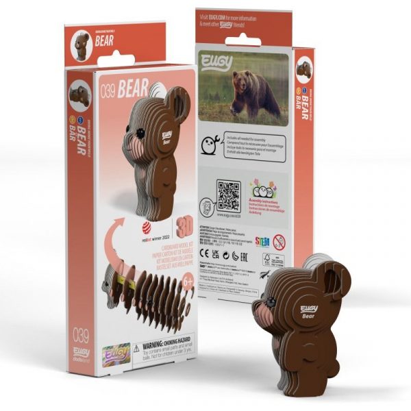 Puzle 3D Bear de Eugy Dodoland