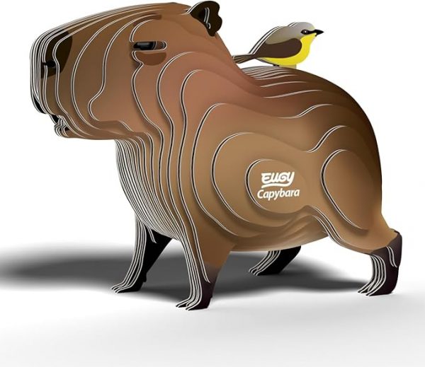 Puzle 3D Capybara de Eugy Dodoland - Imagen 4