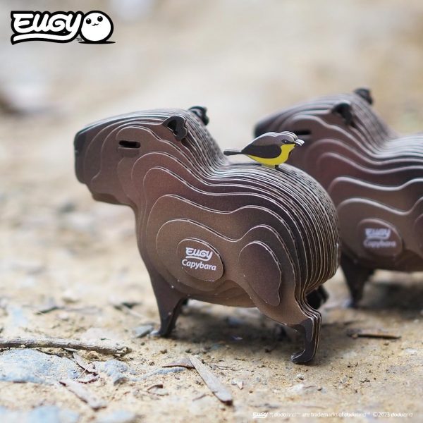 Puzle 3D Capybara de Eugy Dodoland - Imagen 2