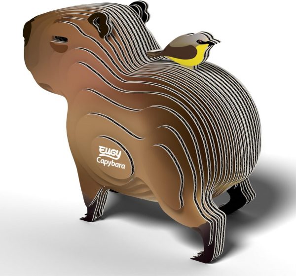 Puzle 3D Capybara de Eugy Dodoland - Imagen 3