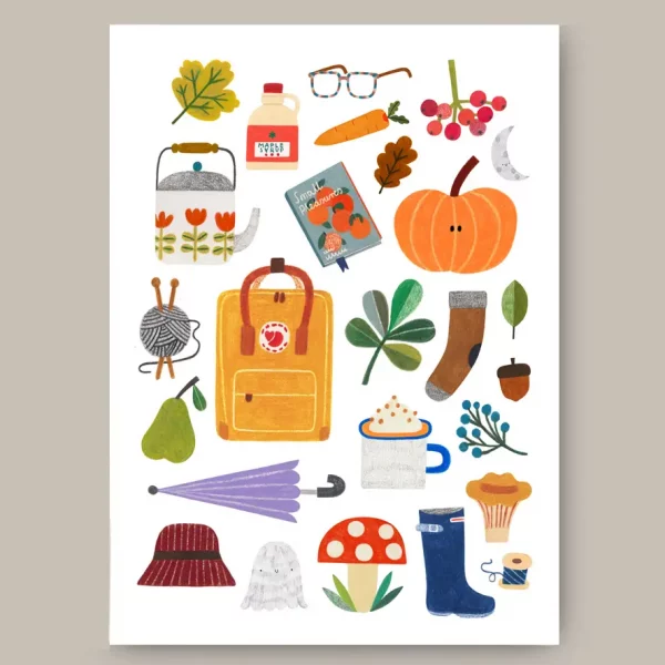 Print Otoñal A4 Daria Solak